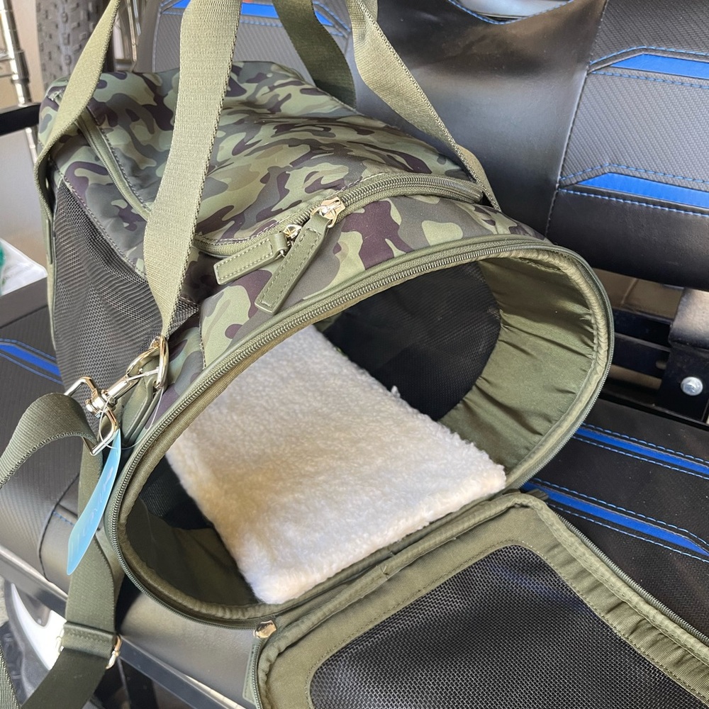 Mark and Graham Camo Pet Carrier